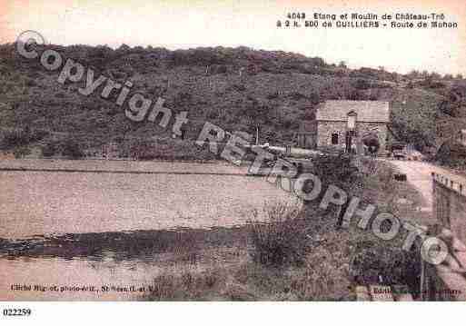 Ville de GUILLIERS, carte postale ancienne