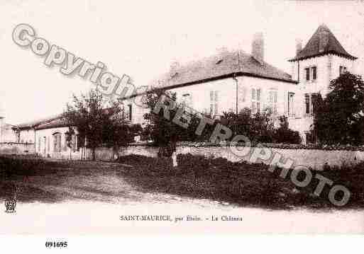 Ville de GUSSAINVILLE, carte postale ancienne