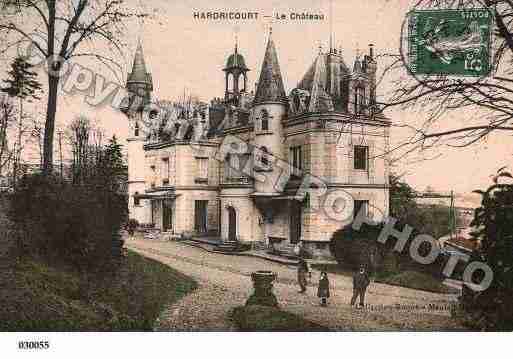 Ville de HARDRICOURT, carte postale ancienne