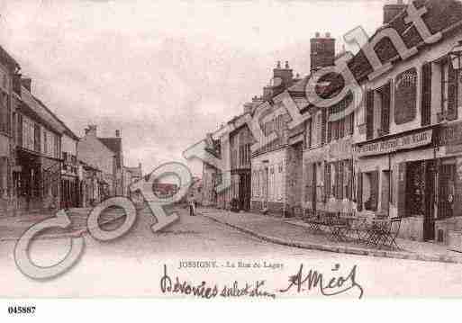 Ville de JOSSIGNY, carte postale ancienne