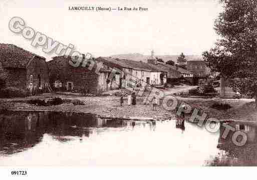 Ville de LAMOUILLY, carte postale ancienne