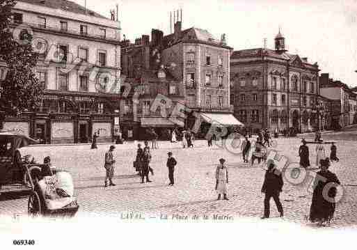 Ville de LAVAL, carte postale ancienne