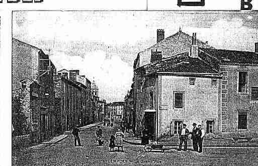 Ville de LEMPDES, carte postale ancienne