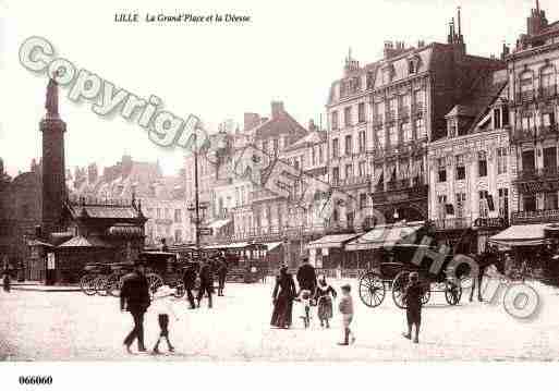 Ville de LILLE, carte postale ancienne