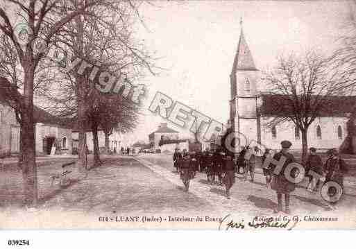 Ville de LUANT, carte postale ancienne  Ville de LUANT, carte postale ancienne