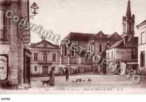 Ville de LUYNES, carte postale ancienne