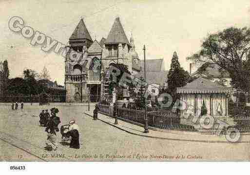 Ville de MANS(LE), carte postale ancienne