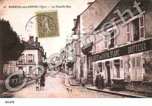 Ville de MAREUILSURARNON, carte postale ancienne