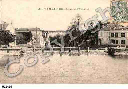 Ville de MARLYLEROI, carte postale ancienne