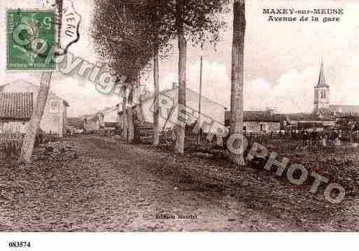 Ville de MAXEYSURMEUSE, carte postale ancienne Ville de MAXEYSURMEUSE, carte postale ancienne