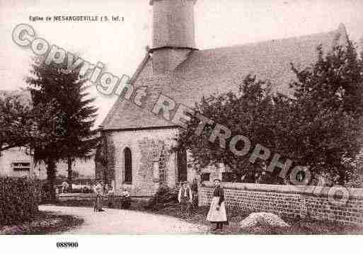 Ville de MESANGUEVILLE, carte postale ancienne