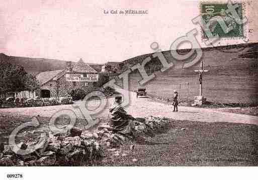 Ville de MEZILHAC, carte postale ancienne