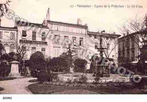 Ville de MONTAUBAN, carte postale ancienne