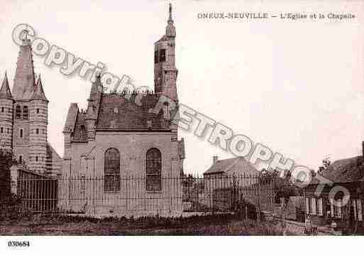 Ville de ONEUX, carte postale ancienne