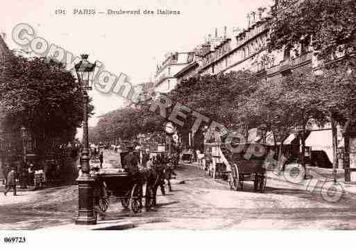 Ville de PARIS2, carte postale ancienne