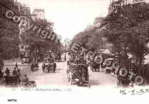 Ville de PARIS2, carte postale ancienne