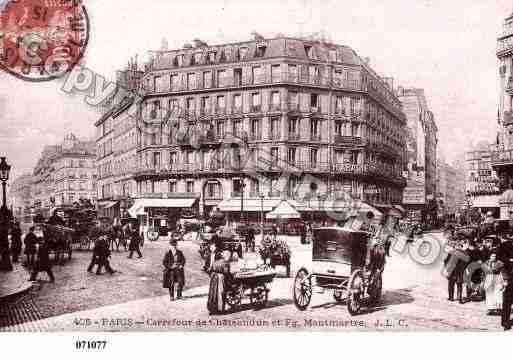 Ville de PARIS9, carte postale ancienne