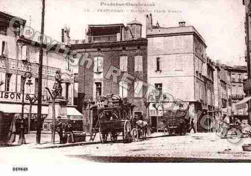 Ville de PERPIGNAN, carte postale ancienne