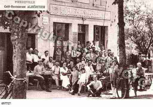 Ville de PIERREVILLE, carte postale ancienne