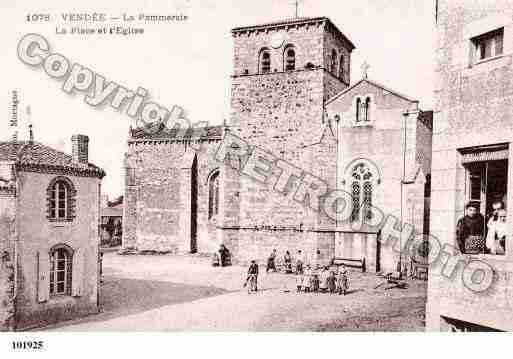 Ville de POMMERAIESURSEVRE(LA), carte postale ancienne