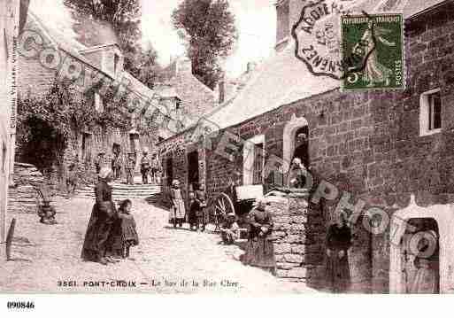 Ville de PONTCROIX, carte postale ancienne