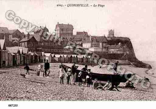 Ville de QUIBERVILLE, carte postale ancienne