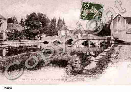 Ville de RICEYS(LES), carte postale ancienne