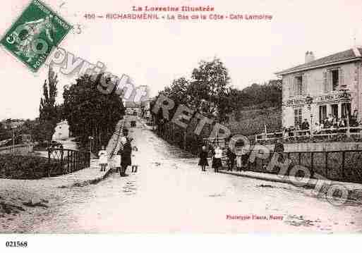 Ville de RICHARDMENIL, carte postale ancienne