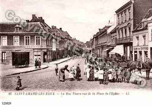 Ville de SAINTAMANDLESEAUX, carte postale ancienne