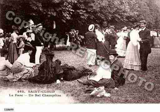 Ville de SAINTCLOUD, carte postale ancienne