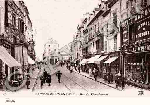 Ville de SAINTGERMAINENLAYE, carte postale ancienne