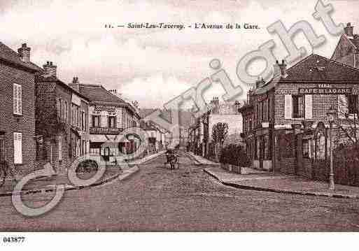 Ville de SAINTLEULAFORET, carte postale ancienne