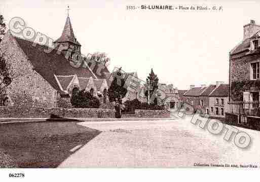 Ville de SAINTLUNAIRE, carte postale ancienne