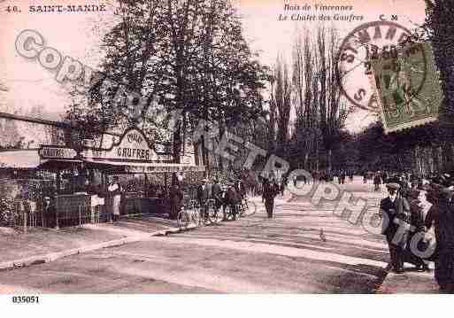 Ville de SAINTMANDE, carte postale ancienne