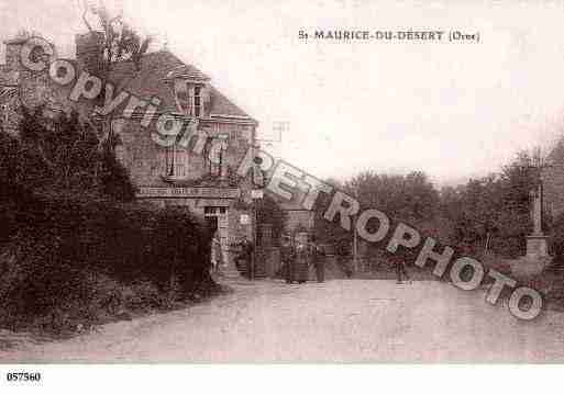 Ville de SAINTMAURICEDUDESERT, carte postale ancienne