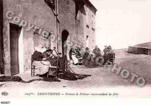 Ville de SAINTTROPEZ, carte postale ancienne