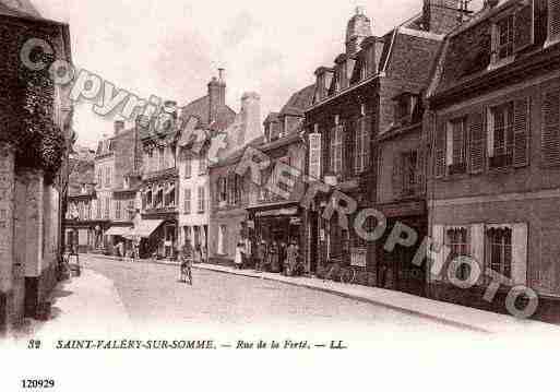 Ville de SAINTVALERYSURSOMME, carte postale ancienne