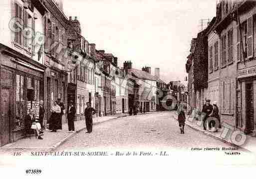 Ville de SAINTVALERYSURSOMME, carte postale ancienne