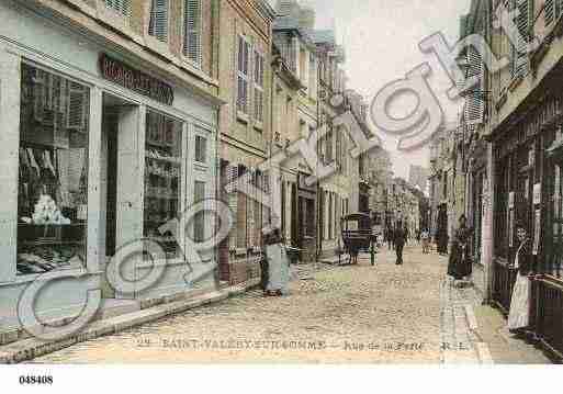 Ville de SAINTVALERYSURSOMME, carte postale ancienne