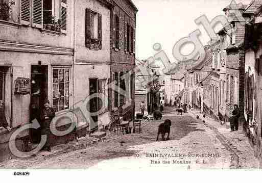 Ville de SAINTVALERYSURSOMME, carte postale ancienne