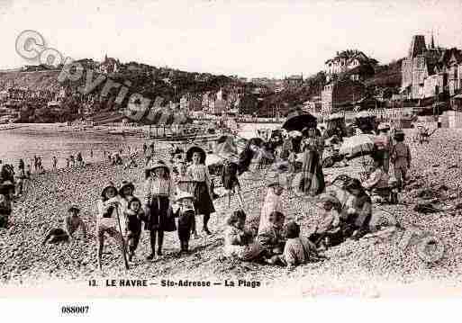 Ville de SAINTEADRESSE, carte postale ancienne