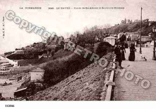 Ville de SAINTEADRESSE, carte postale ancienne