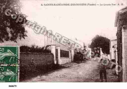 Ville de SAINTERADEGONDEDESNOYERS, carte postale ancienne