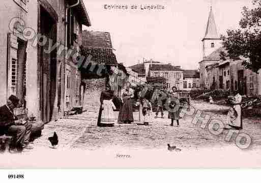 Ville de SERRES, carte postale ancienne