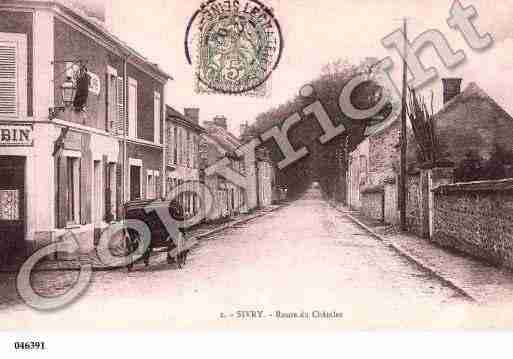 Ville de SIVRYCOURTRY, carte postale ancienne