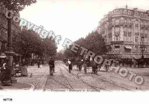 Ville de TOULOUSE, carte postale ancienne