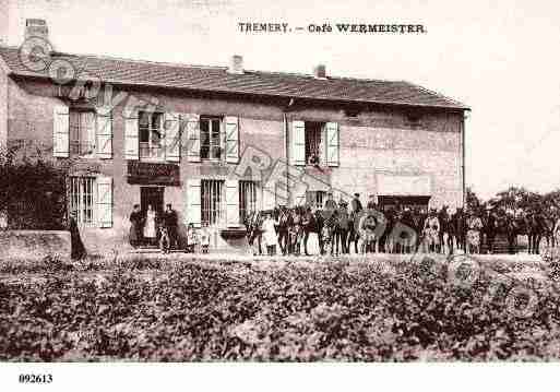 Ville de TREMERY, carte postale ancienne