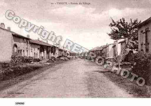 Ville de TRIEUX, carte postale ancienne