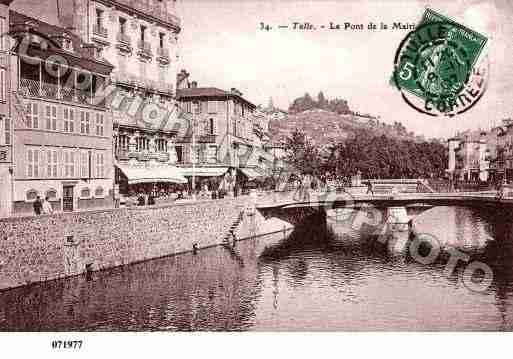 Ville de TULLE, carte postale ancienne