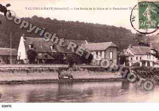 Ville de VALDELAHAYE, carte postale ancienne